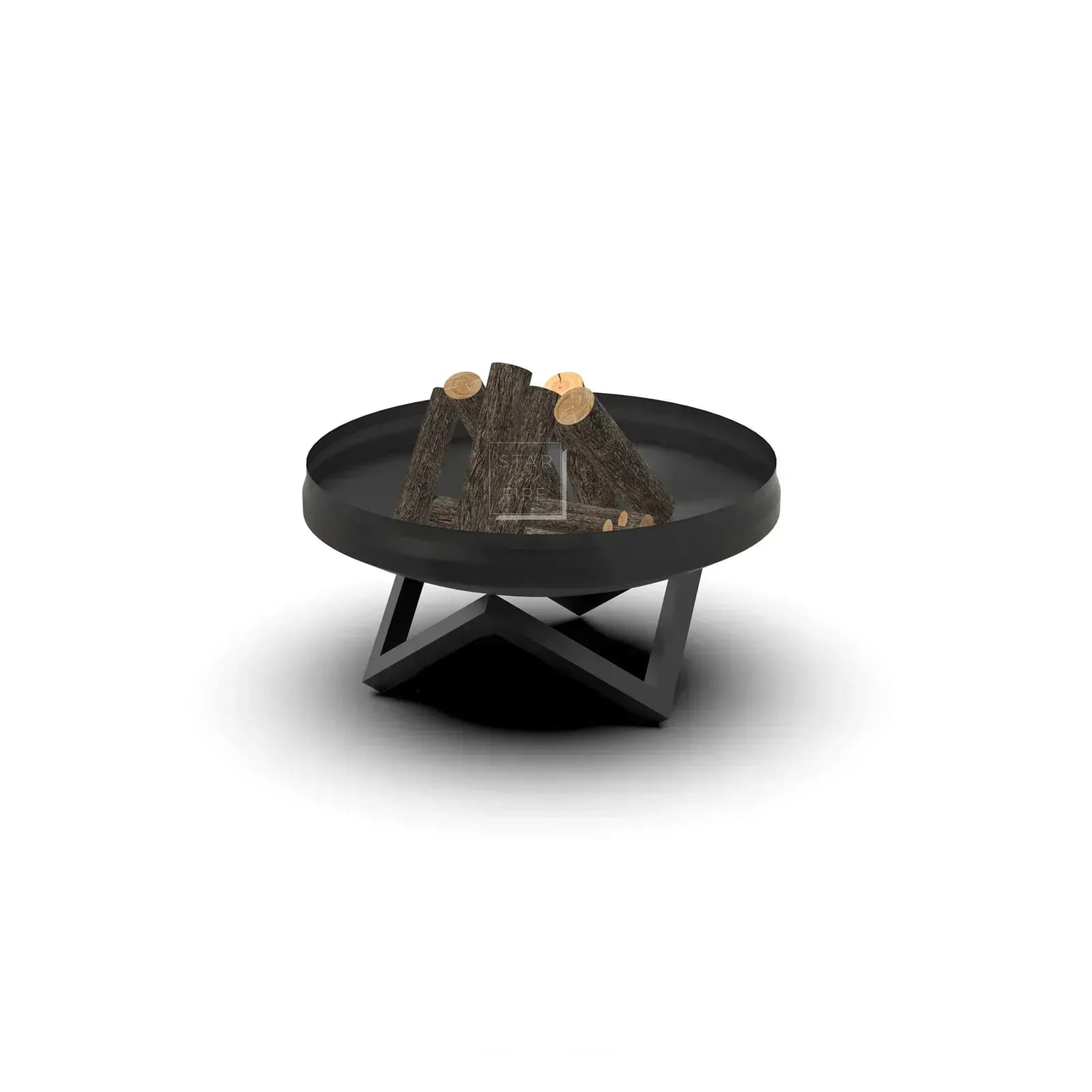 Büyütmek için çift tıklayın Starfire Rustic Small bahçe şöminesi detay görünüm